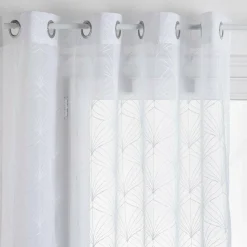 ATMOSPHERA Voilage oeillets (140 x 240 cm) Mia Blanc Sale