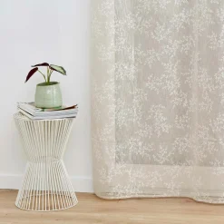 DOUCEUR D'INTERIEUR Voilage tissé (140 x 280 cm) Karla Taupe New
