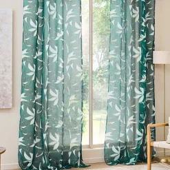 douceur d'intu017drieur Voilage (140 x 240 cm) Elsa Vert Discount