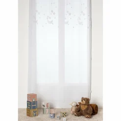 Atmosphera createur d'interieur for kids Voilage (140 x 240 cm) Etoiles Blanc Online