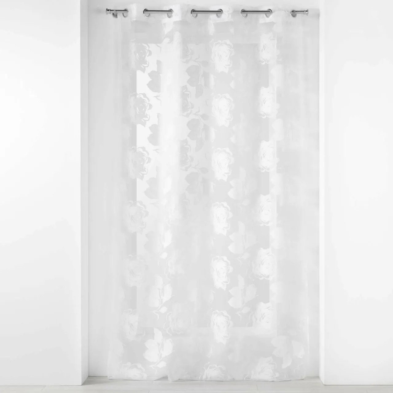 DOUCEUR D'INTERIEUR Voilage (140 x 240 cm) Florinella Blanc New