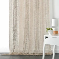 LINDER Voilage (140 x 260 cm) Kerguelen Beige New