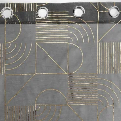 DOUCEUR D'INTERIEUR Voilage (140 x 240 cm) Lineor Gris Anthracite