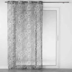 DOUCEUR D'INTERIEUR Voilage (140 x 240 cm) Milady Gris Bleu New