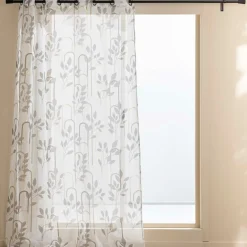 douceur d'intu017drieur Voilage (140 x 280 cm) Roseris Gris Online